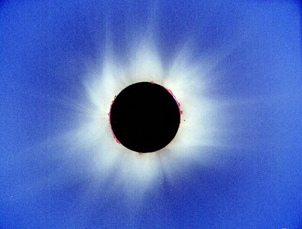 Aug. 11, 1999 Eclipse -- Totality (450 kb)