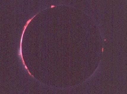 Aug. 11, 1999 Eclipse -- Totality (58 kb)